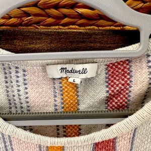 Madewell Fringed Sweater Tee size L